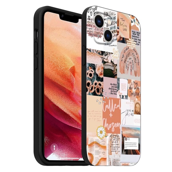 iPhone 14 Plus Christian / Motivational Aesthetic Collage Case - Picture 4 of 7